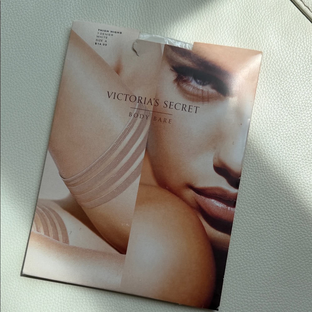 Victoria's‎ Secret Body Bare Stockings In White